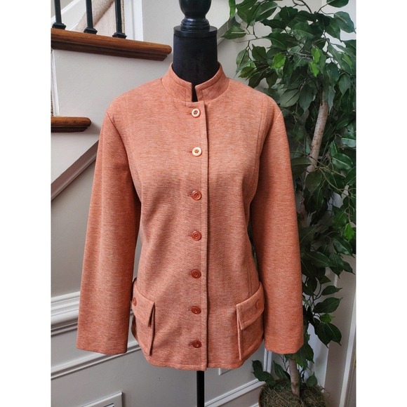 Vintage Nardis of Dallas Women's Long Sleeve Buttons Front Casual jacket Size XL - Picture 12 of 12